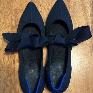 Black Rothy flats-size 6.5